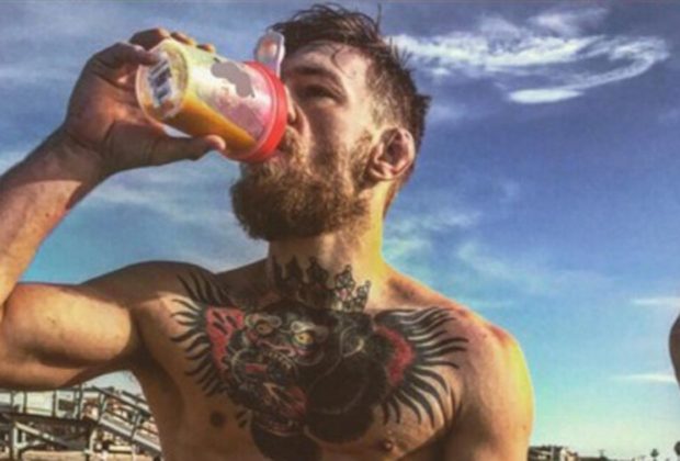 Conor-McGregor Working Out At The Beach